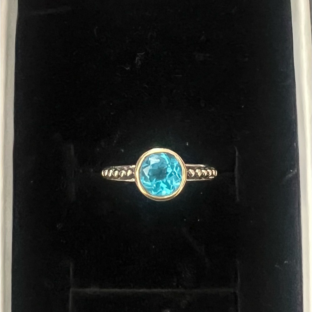 T&C Sterling and 14k gold.